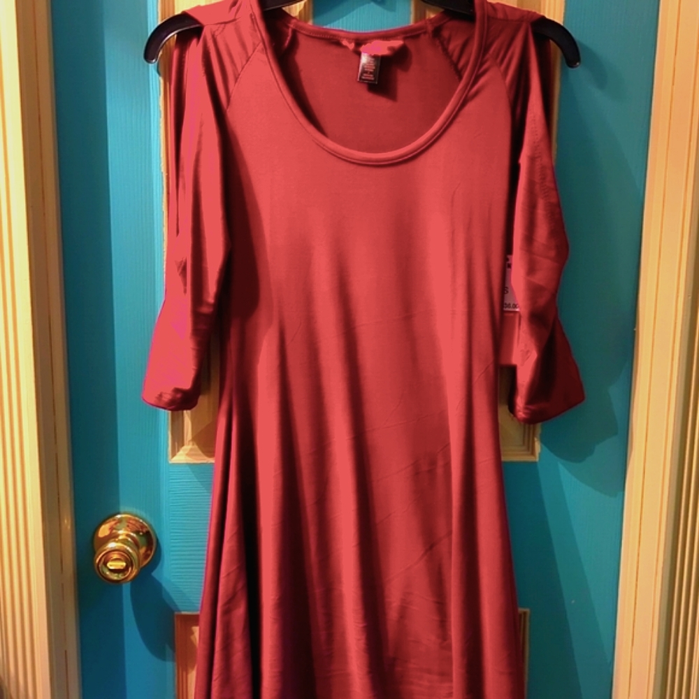 Dress from Hot Kiss, Junior Size S.  Burnt Orange.  NWT